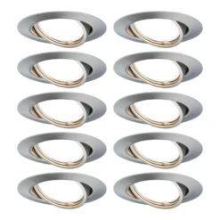Paulmann Spots Encastrables Dubai I (lot De 10)