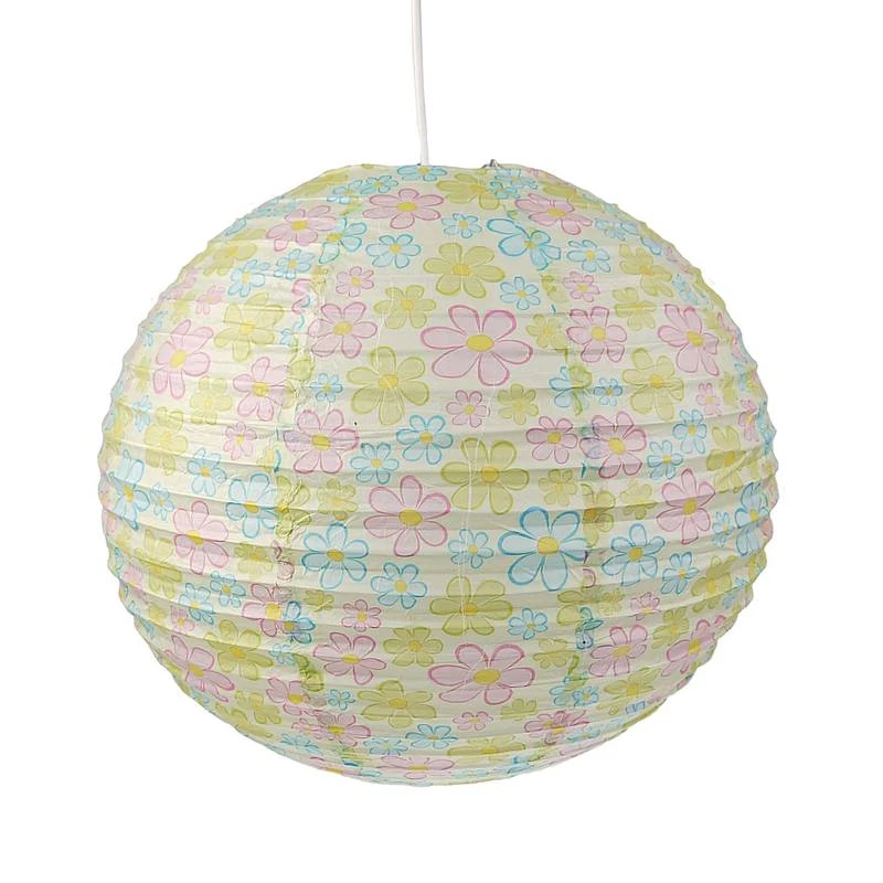 Abat-jour Fleurs Multicolores 2 Abat-jour Fleurs Multicolores – Image 2