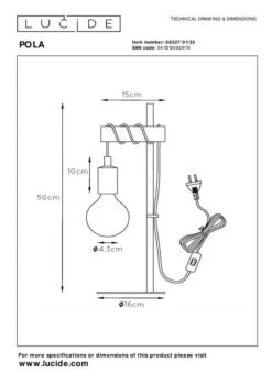 POLA - Lampe De Table -Lumea Boutique 207e691a9721434a833acb08e1ad7cd0