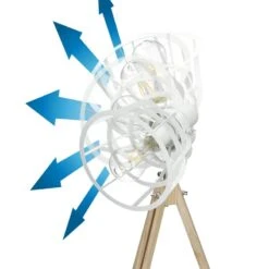 Lampe De Table Ø 20 Cm E27 Douille Blanc -Lumea Boutique 38ec6027ae7448759e34c52e8b38f24e