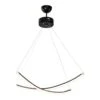 Suspension Eastbourne LED Noir / Blanc