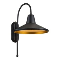 Applique Murale Kirkcaldy Noir / Laiton -Lumea Boutique b7dcff8b3672442bb470ef6f2292e165