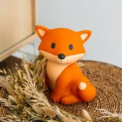 Veilleuse à LED César Le Renard Orange -Lumea Boutique e792b8b996cb42a1aabd80c3c45d0bf9