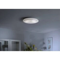 Plafonnier LED Jupiter -Lumea Boutique led deckenleuchte jupiter kunststoff stahl 1 flammig 44 5083236